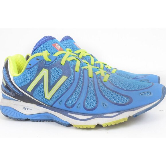 New Balance Men's M890v3 Blue/Yellow Running Shoe Made in USA Sneakers - Picture 3 of 11
